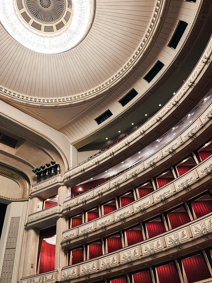 Discover the ornate architecture of Vienna State Opera